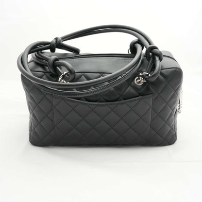 CHANEL Bowling Bag Lambskin Cambon  Handbag