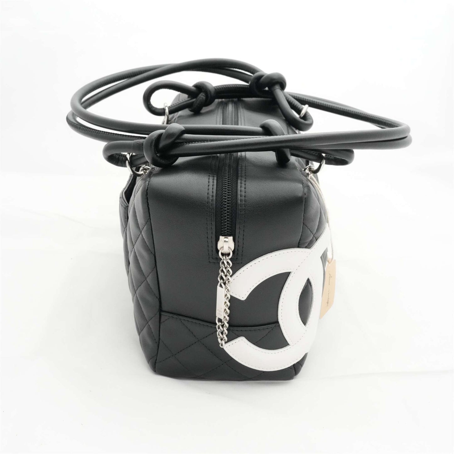 CHANEL Bowling Bag Lambskin Cambon  Handbag