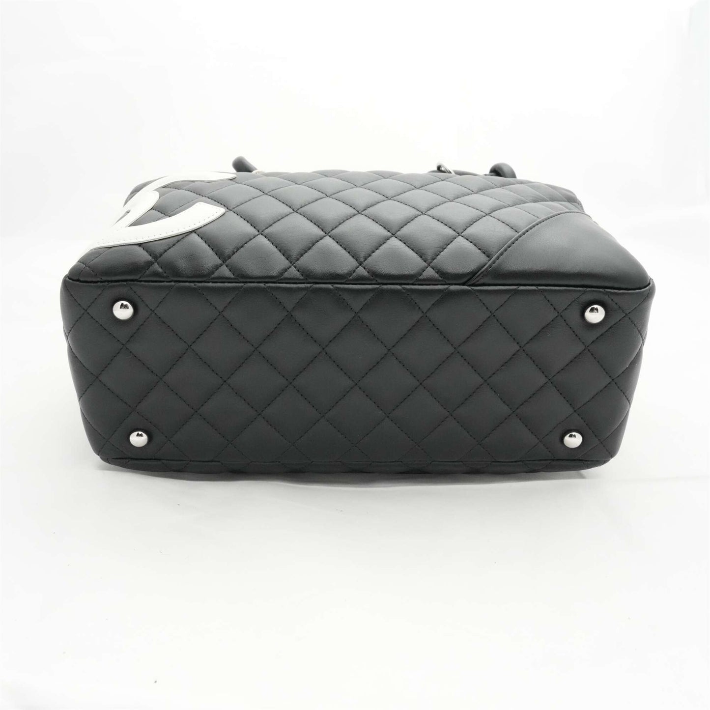 CHANEL Bowling Bag Lambskin Cambon  Handbag