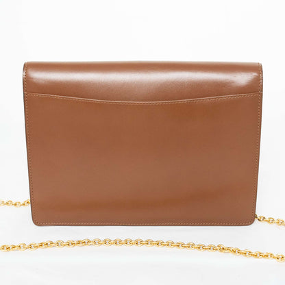 CELINE Chain Leather M92 Shoulder Bag