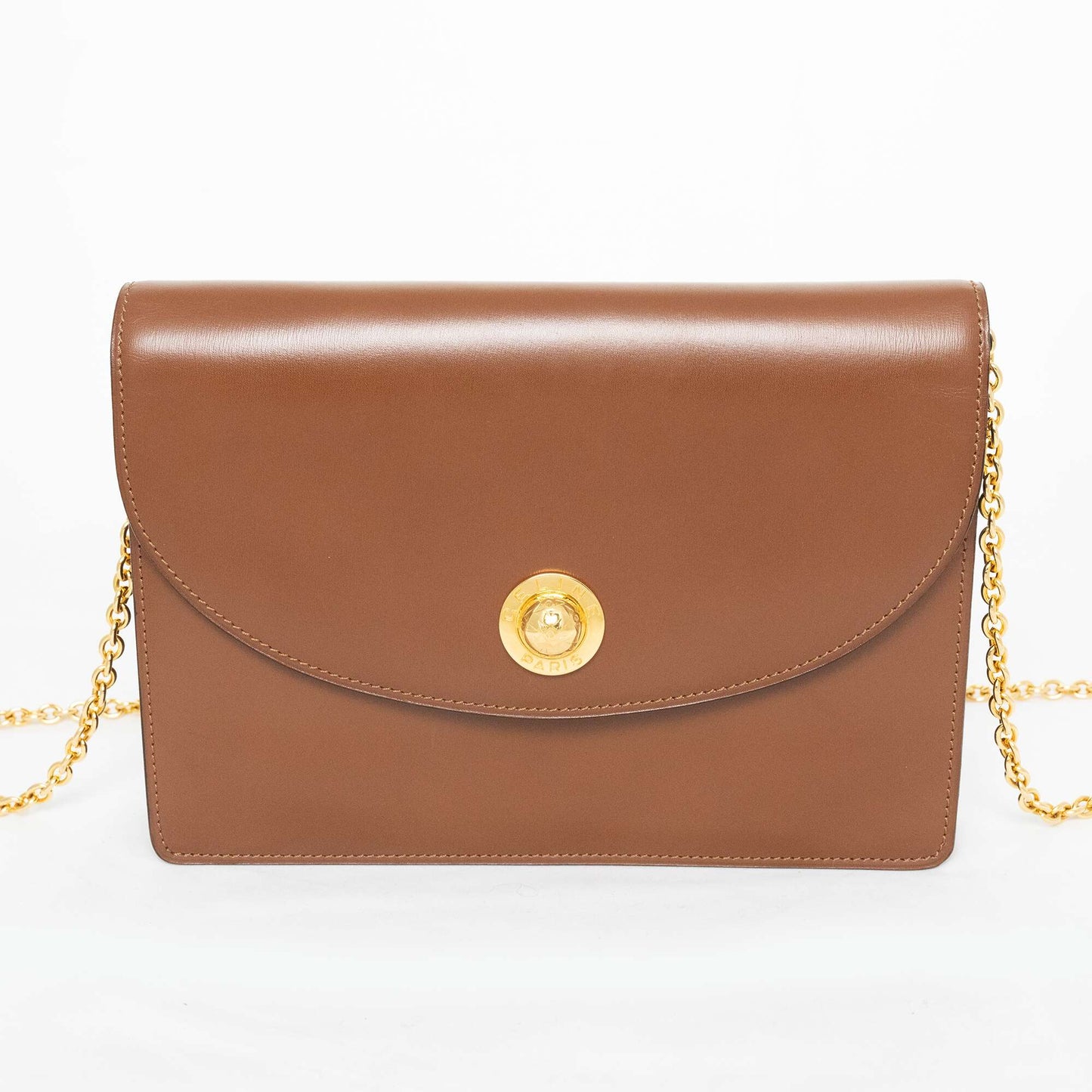 CELINE Chain Leather M92 Shoulder Bag