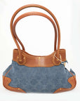 CELINE Denim Shoulder Bag