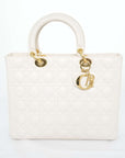 CHRISTIAN DIOR Lady Dior Lambskin Handbag