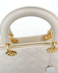 CHRISTIAN DIOR Lady Dior Lambskin Handbag