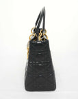 CHRISTIAN DIOR Lady Dior Lambskin Handbag