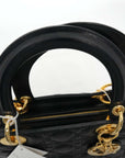 CHRISTIAN DIOR Lady Dior Lambskin Handbag