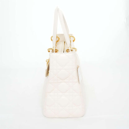 CHRISTIAN DIOR Lady Dior Lambskin Handbag