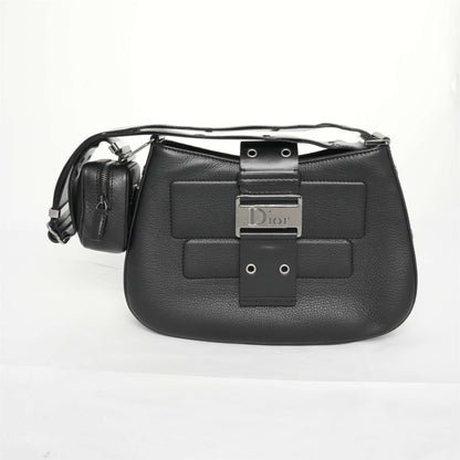 CHRISTIAN DIOR Leather Calfskin Handbag  11-MA-0023