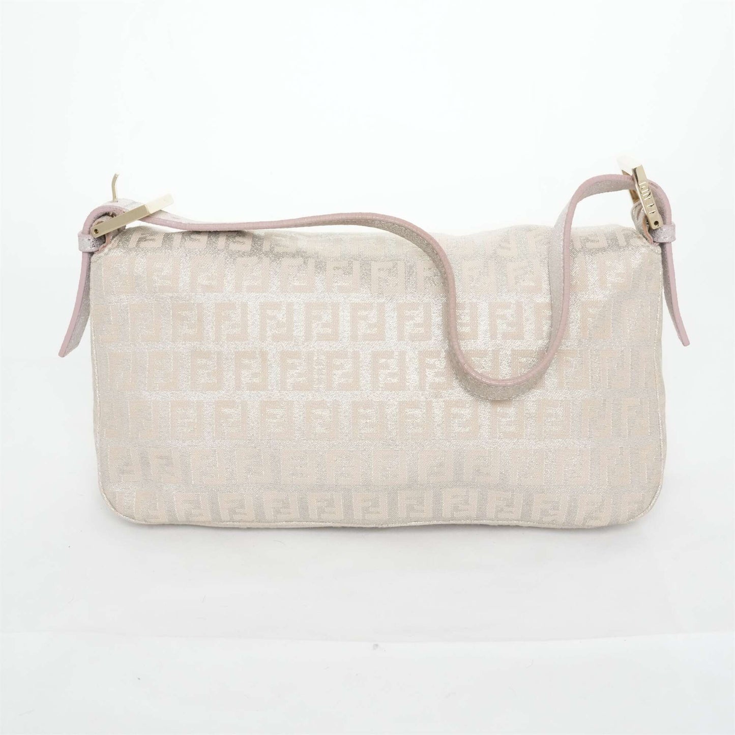 FENDI 8BR003 Canvas BEIGE 434890 Handbag