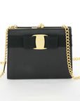 SALVATORE FERRAGAMO Vara Chain Shoulder Bag