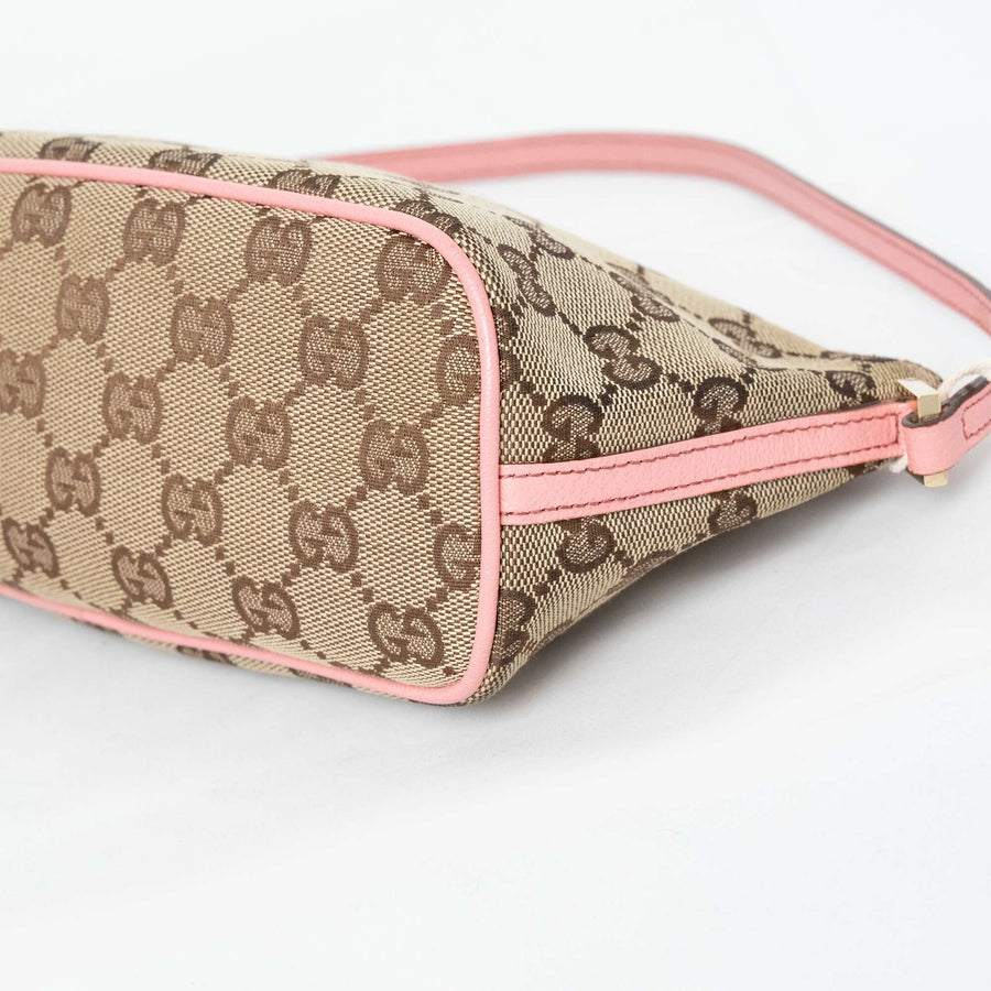 GUCCI GG Canvas Pouch  Handbag