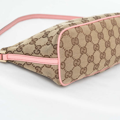 GUCCI GG Canvas Pouch  Handbag