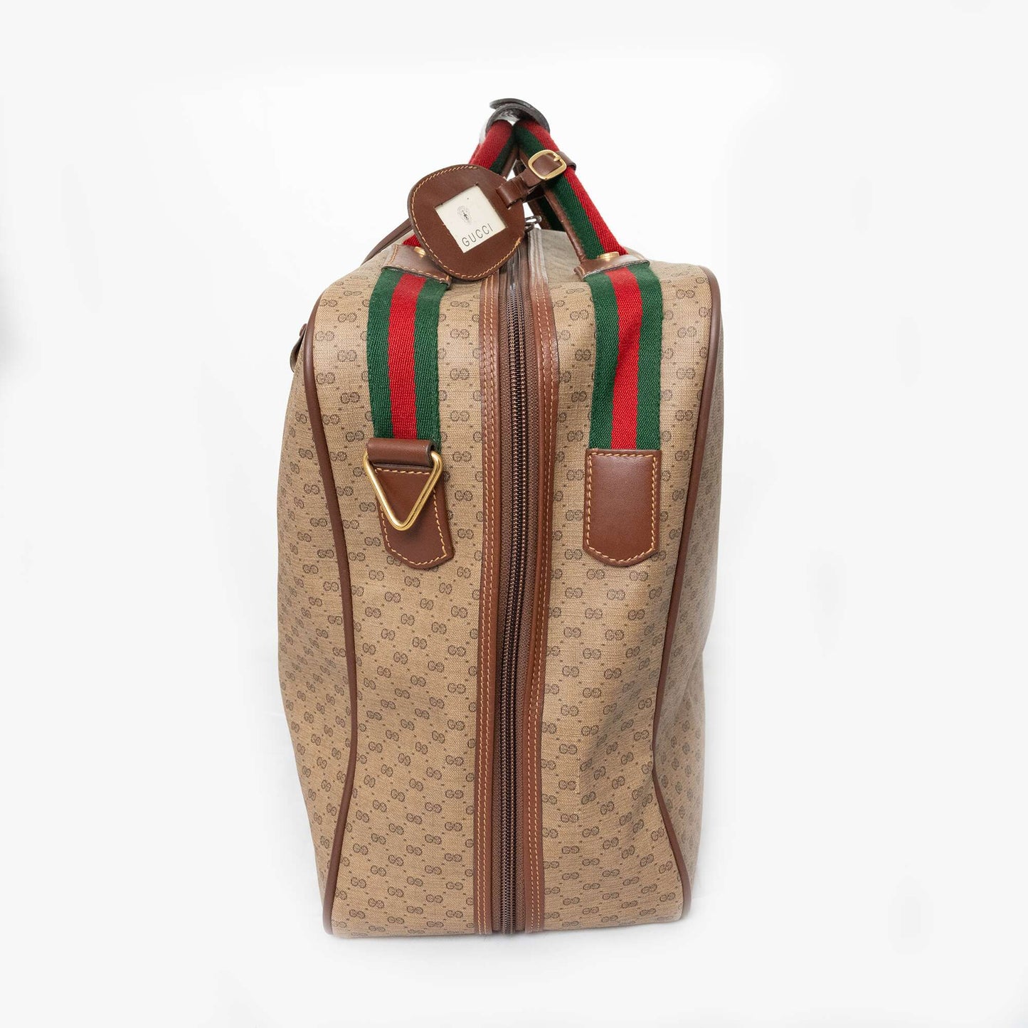 GUCCI Sherry Line Micro GG/PVC Gold Hardware  Handbag