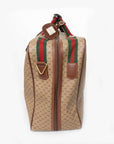 GUCCI Sherry Line Micro GG/PVC Gold Hardware  Handbag