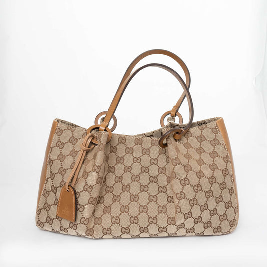 GUCCI  GG Canvas 94898  Tote Bag