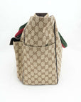 GUCCI  GG Canvas Sherry Line 161836 Tote Bag/Handbag