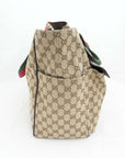 GUCCI  GG Canvas Sherry Line 161836 Tote Bag/Handbag