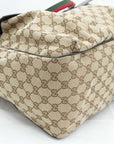 GUCCI  GG Canvas Sherry Line 161836 Tote Bag/Handbag