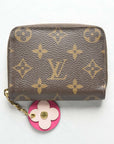 LOUIS VUITTON Monogram Round Mini Wallet