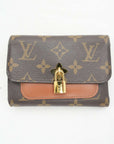 LOUIS VUITTON Monogram Portefeuille  Canvas Wallet