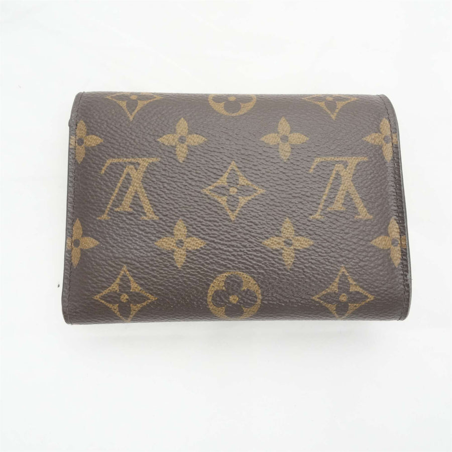 LOUIS VUITTON Monogram Portefeuille  Canvas Wallet