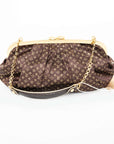 LOUIS VUITTON Monogram Satin Handbag