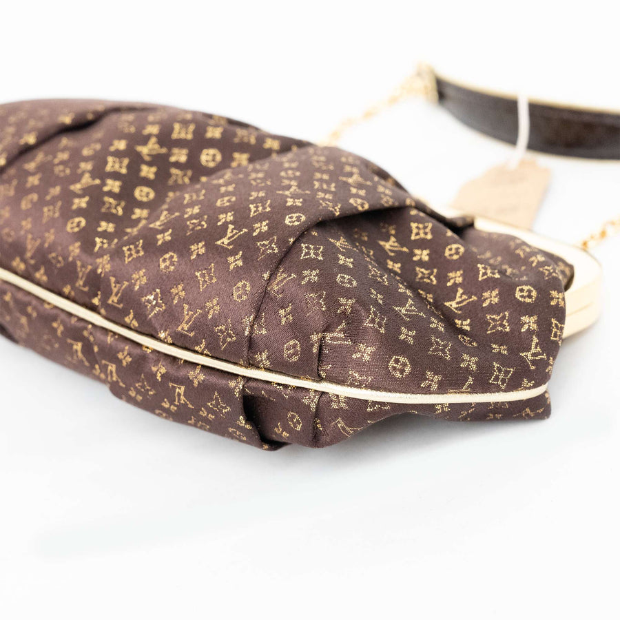 LOUIS VUITTON Monogram Satin Handbag