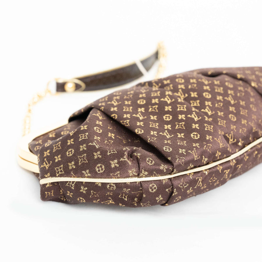 LOUIS VUITTON Monogram Satin Handbag