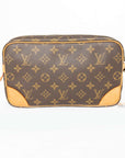 LOUIS VUITTON Monogram Pochette Marly Dragonne Handbag M51825