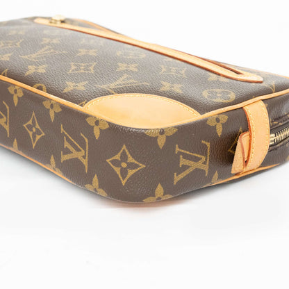 LOUIS VUITTON Monogram Pochette Marly Dragonne Handbag M51825