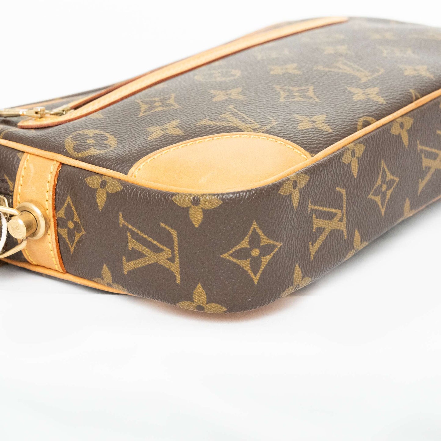 LOUIS VUITTON Monogram Pochette Marly Dragonne Handbag M51825