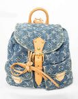 LOUIS VUITTON Monogram Denim Sac A Dos GM Backpack M95056