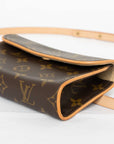 LOUIS VUITTON Monogram Pochette Florentine Pouch/Waist Bag