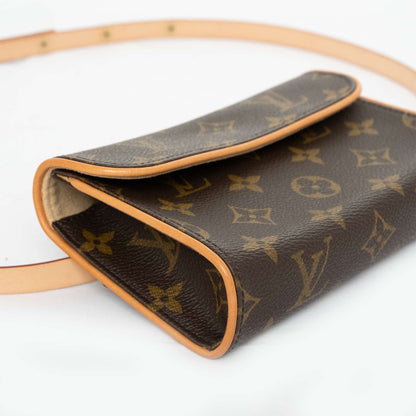 LOUIS VUITTON Monogram Pochette Florentine Pouch/Waist Bag