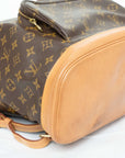 LOUIS VUITTON Monogram Monogram Montsouris Backpack M51135