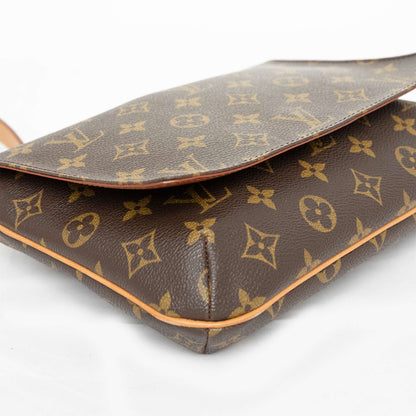 LOUIS VUITTON Monogram Musette Tango Shoulder Bag  M51257