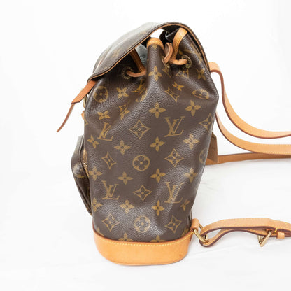 LOUIS VUITTON Monogram Montsouris MM  Backpack  M51136