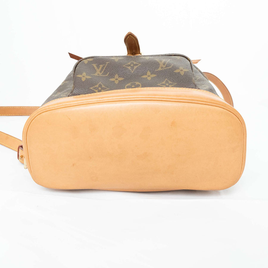 LOUIS VUITTON Monogram Montsouris MM  Backpack  M51136