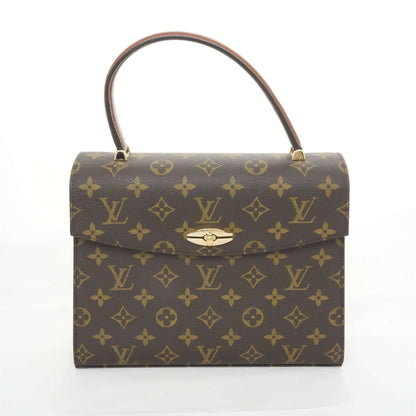 LOUIS VUITTON Monogram Malesherbes MM Canvas Handbag M51379