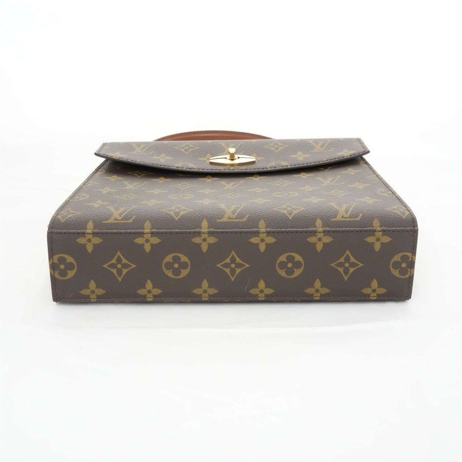 LOUIS VUITTON Monogram Malesherbes MM Canvas Handbag M51379