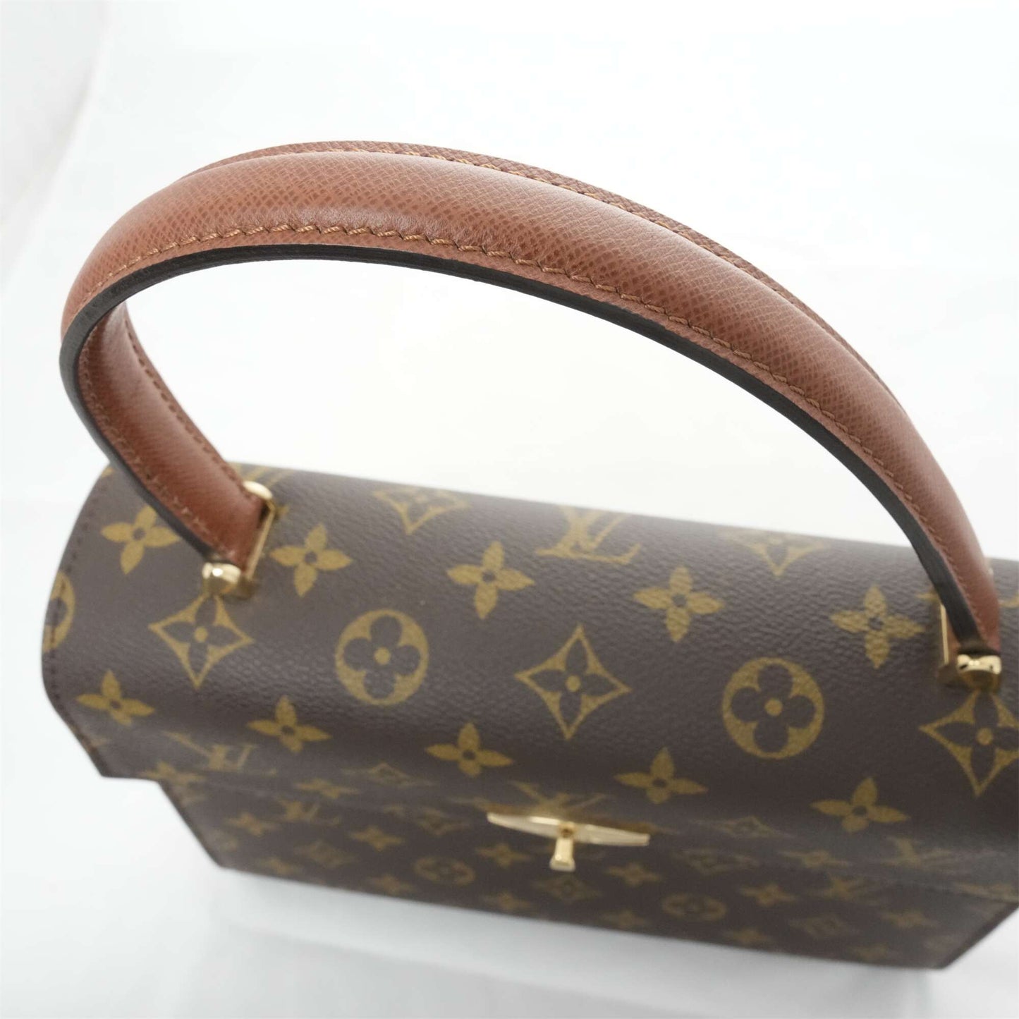 LOUIS VUITTON Monogram Malesherbes MM Canvas Handbag M51379