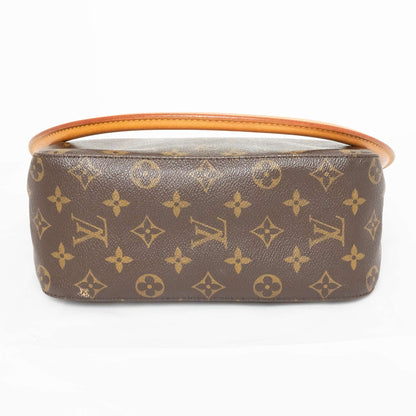 LOUIS VUITTON Monogram LoopingMM Canvas Shoulder Bag M51146