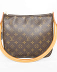 LOUIS VUITTON Monogram LoopingMM Canvas Shoulder Bag M51146