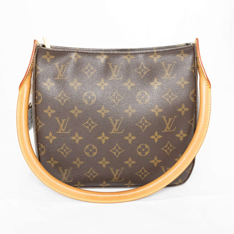 LOUIS VUITTON Monogram LoopingMM Canvas Shoulder Bag M51146