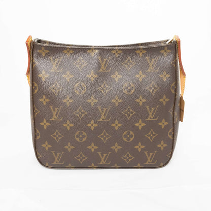 LOUIS VUITTON Monogram LoopingMM Canvas Shoulder Bag M51146