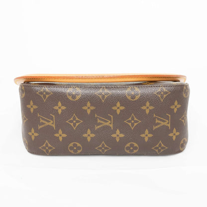 LOUIS VUITTON Monogram LoopingMM Canvas Shoulder Bag M51146