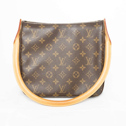 LOUIS VUITTON Monogram LoopingMM Canvas Shoulder Bag M51146