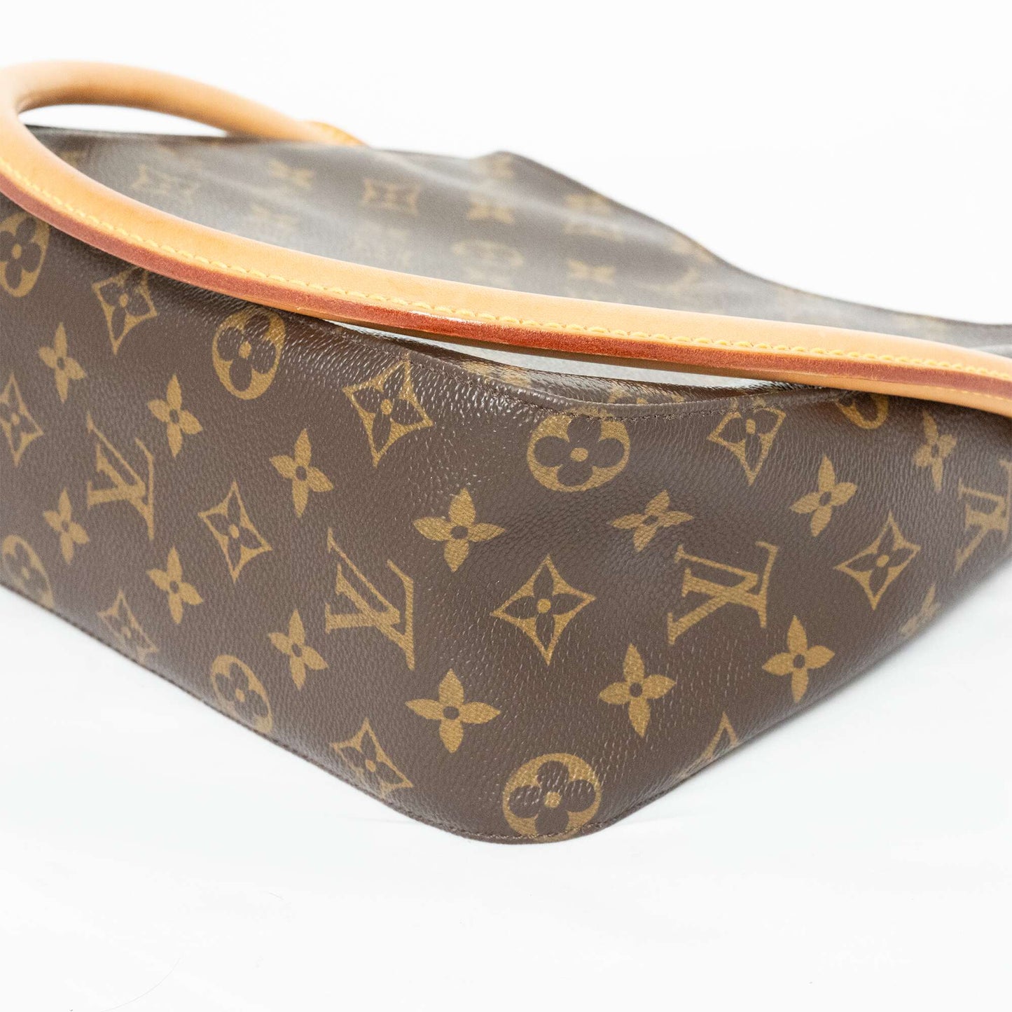 LOUIS VUITTON Monogram LoopingMM Canvas Shoulder Bag M51146