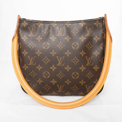 LOUIS VUITTON Monogram LoopingMM Canvas Shoulder Bag M51146