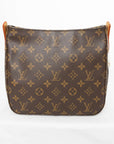 LOUIS VUITTON Monogram LoopingMM Canvas Shoulder Bag M51146